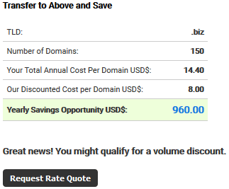 Transfer Savings