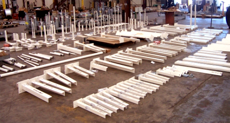 1,000 Standard Pipe Supports for Corrosive Environment