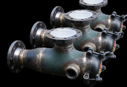 4" Pig Launchers and Receivers for a Water Reclamation Plant