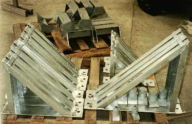 Galvanized Knee Braces