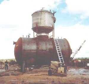 120” Diameter Carbon Steel Storage Vessel