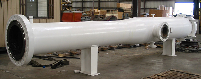 Pig Receiver with Saddle Supports 