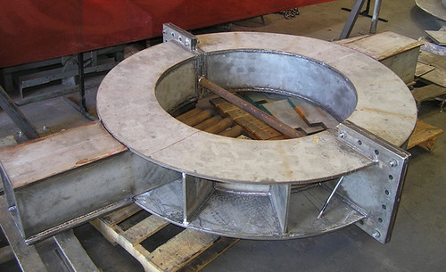 58" Floating Rings for High Temperatures of up to 1200°F for a Polypropylene Plant 58" Floating Rings for High Temperatures of up to 1200°F for a Polypropylene Plant