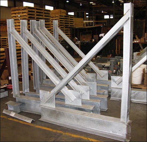 Structural Supports for Vessels in an Oil Refinery in Texas  