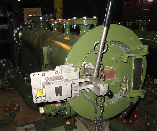 ASME Code Pig Launchers and Receivers with a Safety Locking System