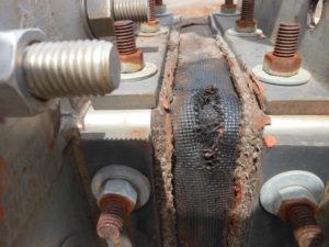 Fabric Expansion Joint Belt Material, Separating and Leaking (non-PT&P supports)