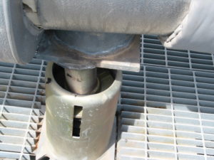 Rusted Variable Spring Support (non-PT&P supports)