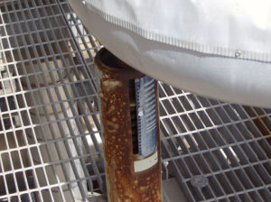 Rusted Variable Spring Support (non-PT&P supports)