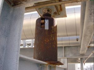 Rusted Variable Spring Support (non-PT&P supports)